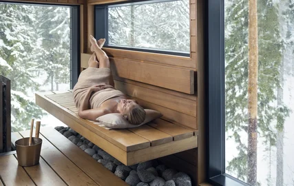 Almofada de sauna Kenno Beige (Rento) 22x50