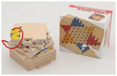 Jogo de bolso Halma (Weizenkorn)