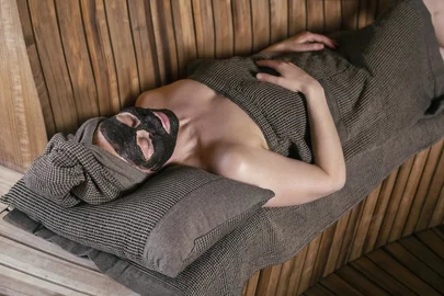 Almofada de sauna Kenno XL Brown (Rento) 33x50